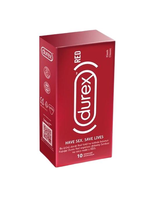 Durex Προφυλακτικά Red Classics 10pcs