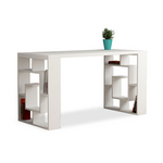 Γραφείο Labirent Pakoworld Λευκό 140x60x75εκ