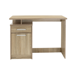 Γραφείο Εργασίας Looney Pakoworld Χρώμα Sonoma 100x55x75εκ