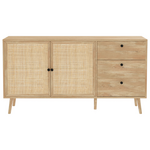 Μπουφές Oslo Pakoworld Sonoma 150x39x79εκ