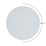 Επιφάνεια Τραπεζιού Portico Pakoworld hpl Wenge Φ60εκ Πάχους 12mm