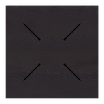 Επιφάνεια Τραπεζιού Portico Pakoworld hpl Wenge 69x69εκ Πάχους 12mm