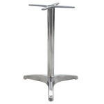 Βάση Τραπεζιού hip Pakoworld Αλουμινίου Τρίνυχη 52x52x72εκ