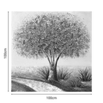 Πίνακας σε Καμβά Forestree i Inart 100x3x100εκ