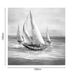 Πίνακας σε Καμβά Sailer Inart 100x3x100εκ