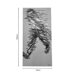 Πίνακας σε Καμβά Walking Inart 70x3x140εκ