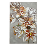 Πίνακας σε Καμβά Flourish i Inart 80x3x120εκ