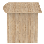 Γραφείο Εργασίας Επαγγελματικό Anze Pakoworld Φυσικό Μελαμίνης 180x93.5x75εκ