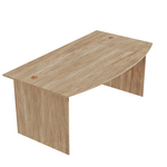 Γραφείο Εργασίας Επαγγελματικό Anze Pakoworld Φυσικό Μελαμίνης 180x93.5x75εκ