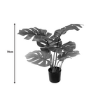 Διακοσμητικό Φυτό Monstera σε Γλάστρα Inart Πράσινο pp Υ70εκ