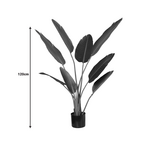 Διακοσμητικό Φυτό Palm Tree σε Γλάστρα Inart Πράσινο pp Υ120εκ