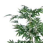 Διακοσμητικό Φυτό Bamboo σε Γλάστρα Inart Πράσινο pp Υ130εκ