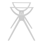 Βάση Τραπεζιού Herno Pakoworld Λευκό pp 106x61x73εκ