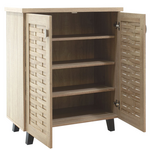 Παπουτσοθήκη-Ντουλάπι Mantam Pakoworld 12 Ζεύγων Χρώμα Sonoma 78x40x92εκ