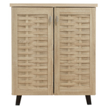 Παπουτσοθήκη-Ντουλάπι Mantam Pakoworld 12 Ζεύγων Χρώμα Sonoma 78x40x92εκ