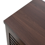 Παπουτσοθήκη-Ντουλάπι Mantam Pakoworld 12 Ζεύγων Χρώμα Καρυδί 78x40x92εκ