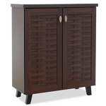 Παπουτσοθήκη-Ντουλάπι Mantam Pakoworld 12 Ζεύγων Χρώμα Καρυδί 78x40x92εκ