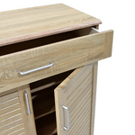 Παπουτσοθήκη-Ντουλάπι Sante Pakoworld 20 Ζεύγων Χρώμα Sonoma 80x37x123εκ