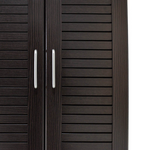 Παπουτσοθήκη-Ντουλάπα Sante Pakoworld 21 Ζεύγων Χρώμα Wenge 60x37x183εκ