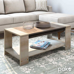 Τραπέζι Σαλονιού Olympus Pakoworld Χρώμα Castillo-Toro 110x51x42,5εκ