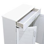 Παπουτσοθήκη-Ντουλάπι Sante Pakoworld 20 Ζεύγων Χρώμα Λευκό 80x37x123εκ