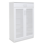 Παπουτσοθήκη-Ντουλάπι Sante Pakoworld 20 Ζεύγων Χρώμα Λευκό 80x37x123εκ