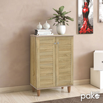 Παπουτσοθήκη-Ντουλάπι Santo Pakoworld 10 Ζεύγων Χρώμα Sonoma 60x34,5x91,5εκ