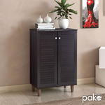 Παπουτσοθήκη-Ντουλάπι Santo Pakoworld 10 Ζεύγων Χρώμα Wenge 60x34,5x91,5εκ