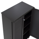 Παπουτσοθήκη-Ντουλάπι Santo Pakoworld 10 Ζεύγων Χρώμα Wenge 60x34,5x91,5εκ