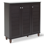 Παπουτσοθήκη-Ντουλάπι Santo Pakoworld 16 Ζεύγων Χρώμα Wenge 89,5x34,5x91,5εκ