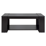 Τραπέζι Σαλονιού Olympus Pakoworld Χρώμα Wenge 110x51x42,5εκ