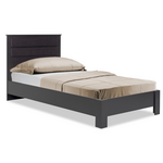 Κρεβάτι Μονό Olympus Pakoworld σε Χρώμα Wenge 100x200εκ