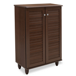 Παπουτσοθήκη-Ντουλάπι Santo Pakoworld 10 Ζεύγων Χρώμα Καρυδί 60x34,5x91,5εκ