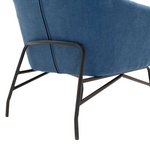 Πολυθρόνα - Μπερζέρα Rimbo Pakoworld με Ύφασμα Μπλε 66x81x102εκ