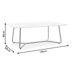 Τραπέζι Σαλονιού Paris Pakoworld Γυαλί 8mm Σχέδιο Μαρμάρου-Χρυσό 120x80x45εκ