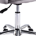 Καρέκλα Γραφείου Εργασίας Xever Pakoworld Βελούδο Γκρι