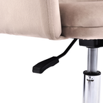 Καρέκλα Γραφείου Εργασίας Xever Pakoworld Βελούδο ροζ