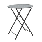 Τραπεζαρία Walen Pakoworld σετ 3τεμ Μέταλλο Μαύρο