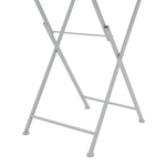 Τραπεζαρία Walen Pakoworld σετ 3τεμ Μέταλλο Λευκό