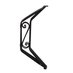 Τραπεζαρία Mosaic Pakoworld σετ 3τεμ Μέταλλο Μαύρο