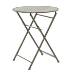 Τραπεζαρία Drill Pakoworld σετ 3τεμ Μέταλλο Χρώμα Χαλκού Antique