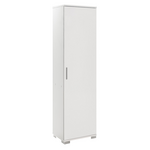 Ντουλάπι-Στήλη Chad1 Pakoworld Λευκό Gloss 45x32x169εκ