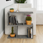 Βοηθητικό Τραπέζι Homemania Pakoworld Γκρι Antique 60x20x60εκ