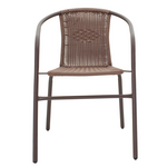 Πολυθρόνα Obbi Pakoworld Μέταλλο-pe Καφέ