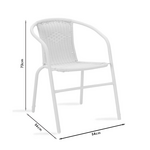 Πολυθρόνα Obbi Pakoworld Μέταλλο-pe Καφέ