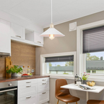 Φωτιστικό Οροφής Μονόφωτο pwl-0964 Pakoworld ε27 Λευκό Φ30x62εκ