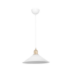 Φωτιστικό Οροφής Μονόφωτο pwl-0964 Pakoworld ε27 Λευκό Φ30x62εκ