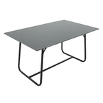 Τραπέζι Revello Pakoworld Sintered Stone Μαύρο Μαρμάρου-Μαύρο 150x90x75εκ