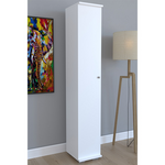 Ντουλάπι-Στήλη Juan Pakoworld Λευκό 30x35x177εκ