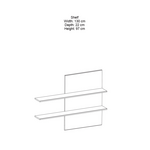 Σύνθετο Σαλονιού Salome Pakoworld led Wenge 200x41x190εκ